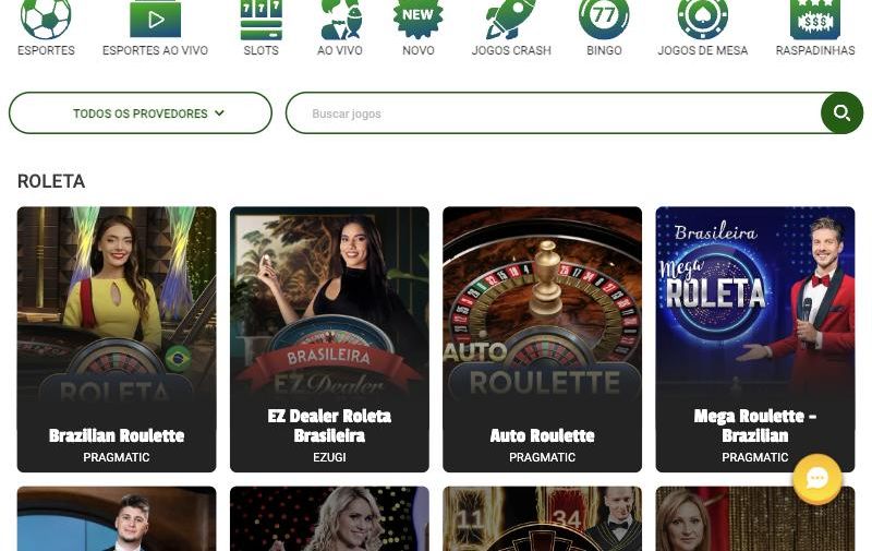 Seção Roleta da Brazino777 com Brazilian Roulette e Auto Roulette da Pragmatic, EZ Dealer Roleta Brasileira da Ezugi e Mega Roulette Brazilian, com crupiês brasileiros